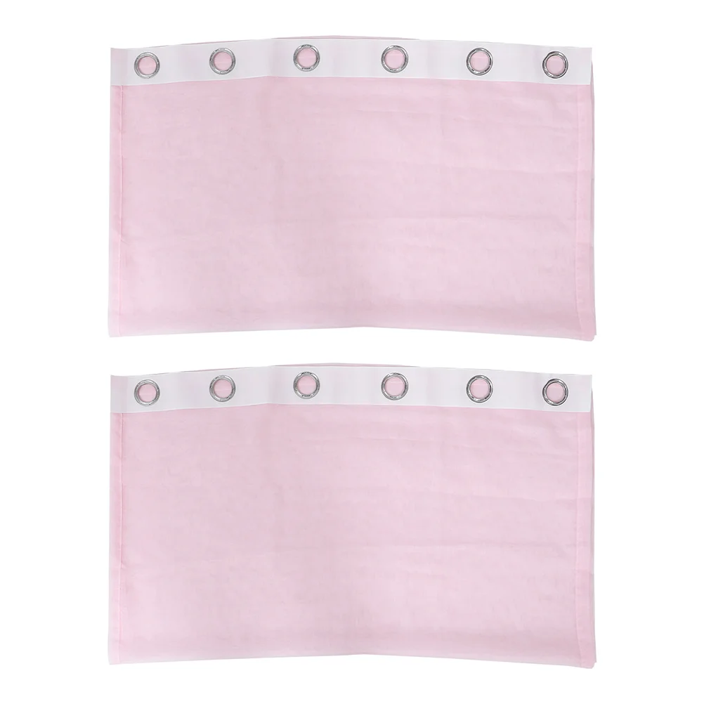 

2pcs Creative Balcony Curtain Decors Living Room Gauze Curtains Elegant Curtains