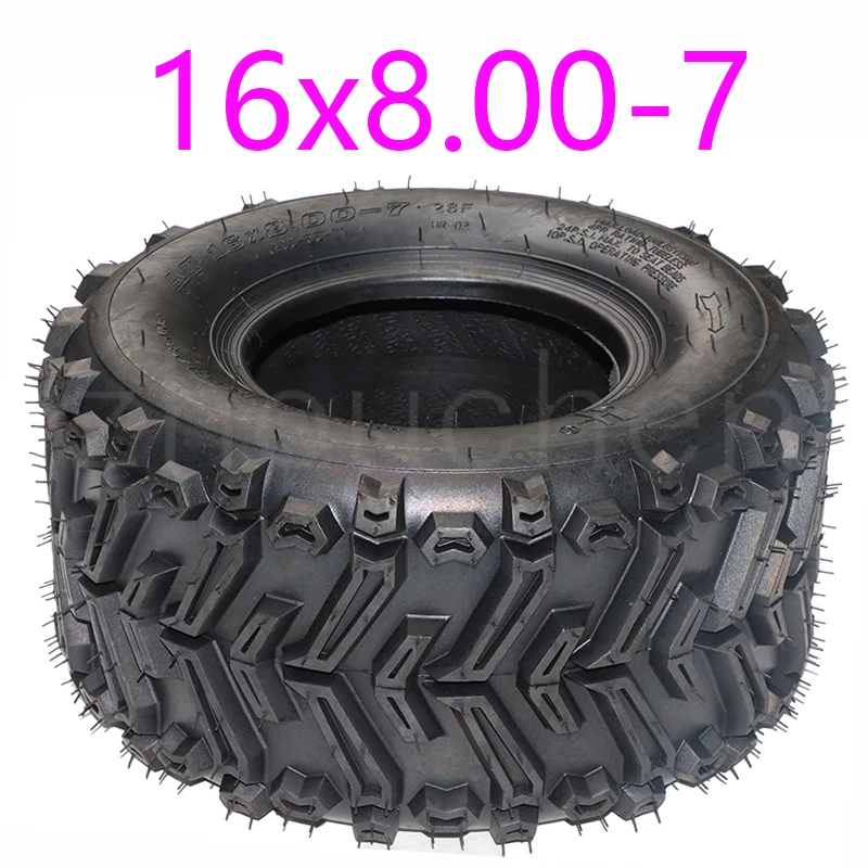 

16x8-7 ATV & Go-Kart Off-Road Tires All-Terrain 16x8.00-7 16/8-7 Tubeless tyres Highway Tyres Wear-resistant vacuum wheek tire