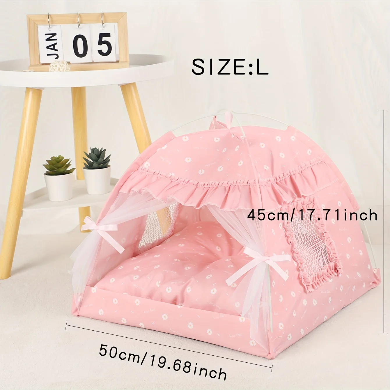 Полузакрытый палатка из кружева для домашних животных складной удобный и