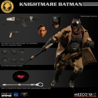 original mezco one12 knightmare batman anime action figures collection pvc model gift toys in stock