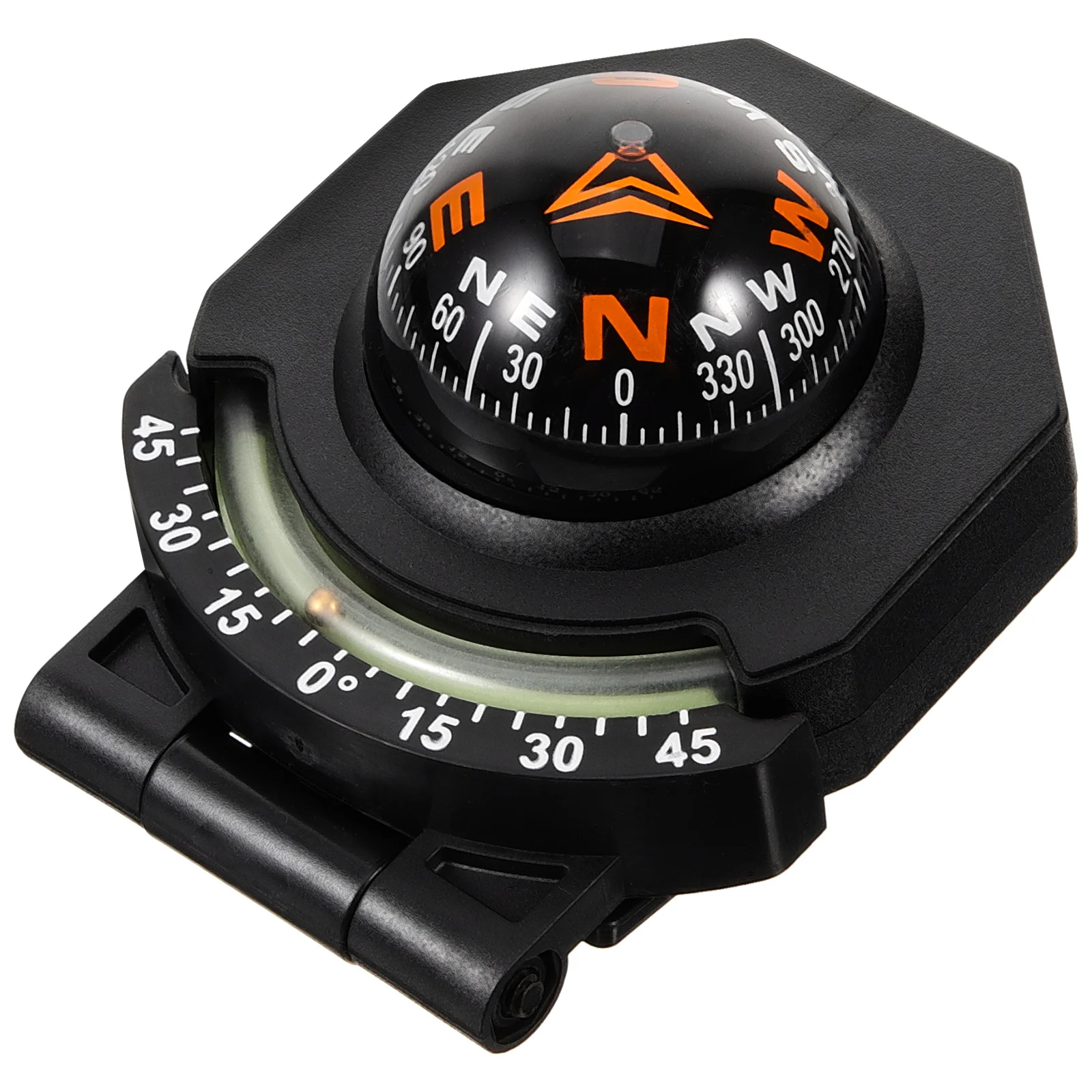 

Decor Automotive Compass Car Small Boat Marine Acrylic Dash Mount Surface Boats