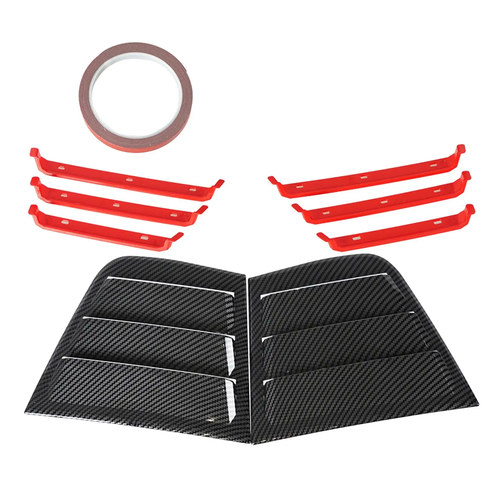 

Side Window Louvers Air Vent Shades Cover Blinds for Charger 2011-2021
