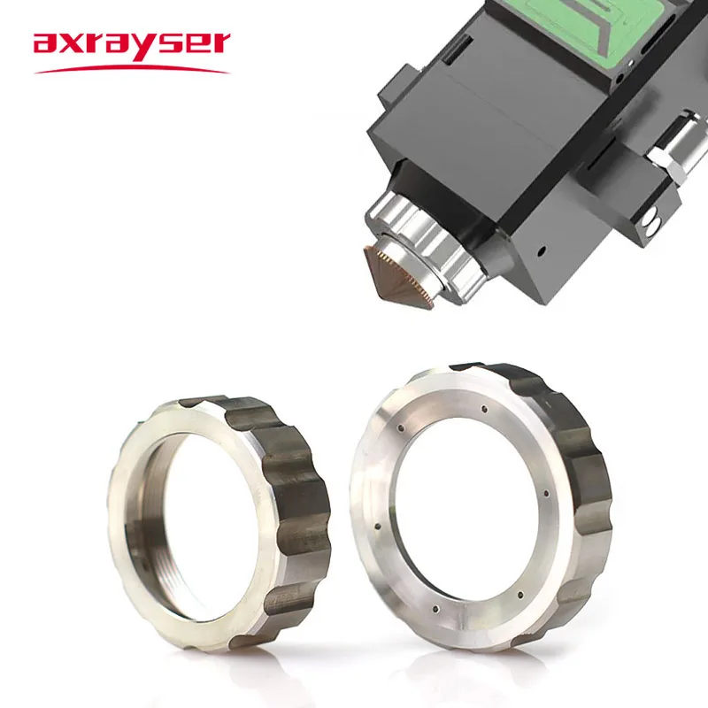 Raytools Fasten Locking Ring Ceramic Holder Laser Head Patrs 304 Stainless Steel for BT240/S BM109 BM111 Fiber Cutting Machine