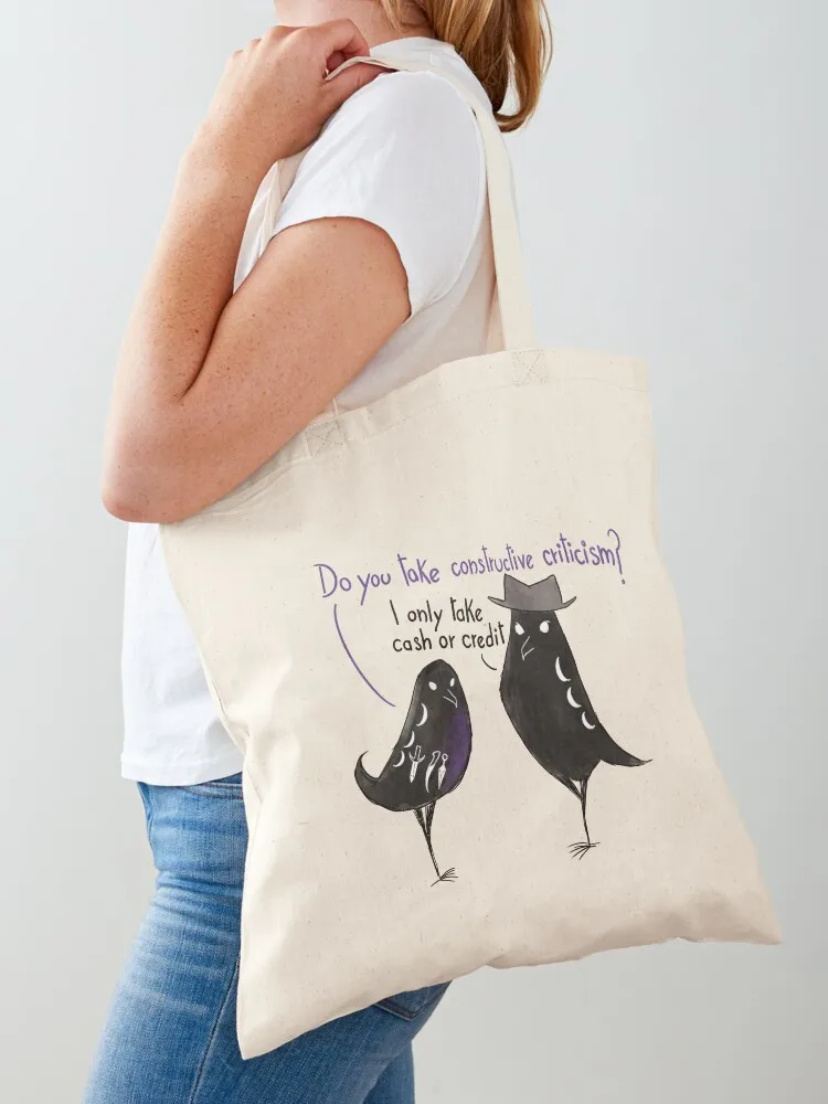 Кена и конструктивная критика Tote Bag тканевая сумка на заказ Женская сумка-шоппер