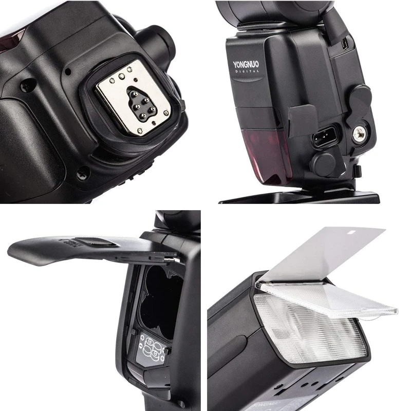 YONGNUO YN600EX-RT II 2.4G Беспроводная HSS 18000s Master TTL Flash Speedlite для цифровой зеркальной камеры Canon 6D II 5D mark II III IV 1DX (art.: 3920d361dbd65) - 3920d361dbd65