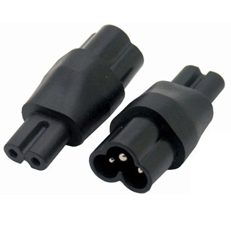 

Адаптер питания переменного тока IEC320 C6 Micky папа-C7 2 Pin мама, 10 шт.