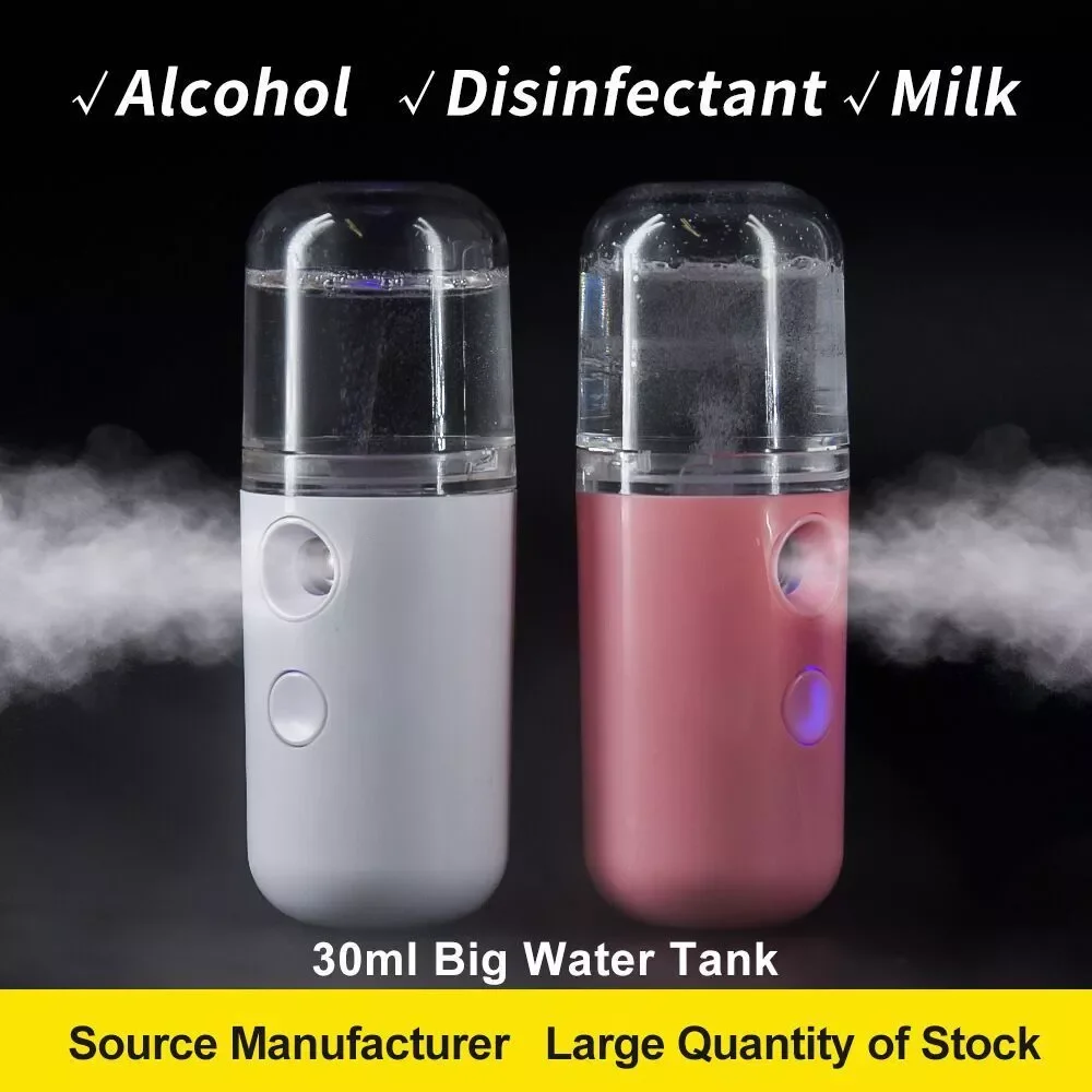 

Ultrasonic Mini Air Humidifier Humidify cup Home Car USB Fogger 30ML Mist Maker with Mini Fan New humidifier Filters