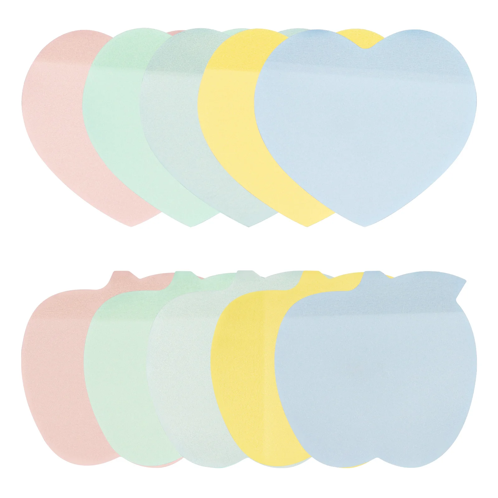 

Разнообразные стили перламутровых прозрачных заметок в стиле Post-It, яркие заметки для домашних животных особой формы, заметки для записей на...