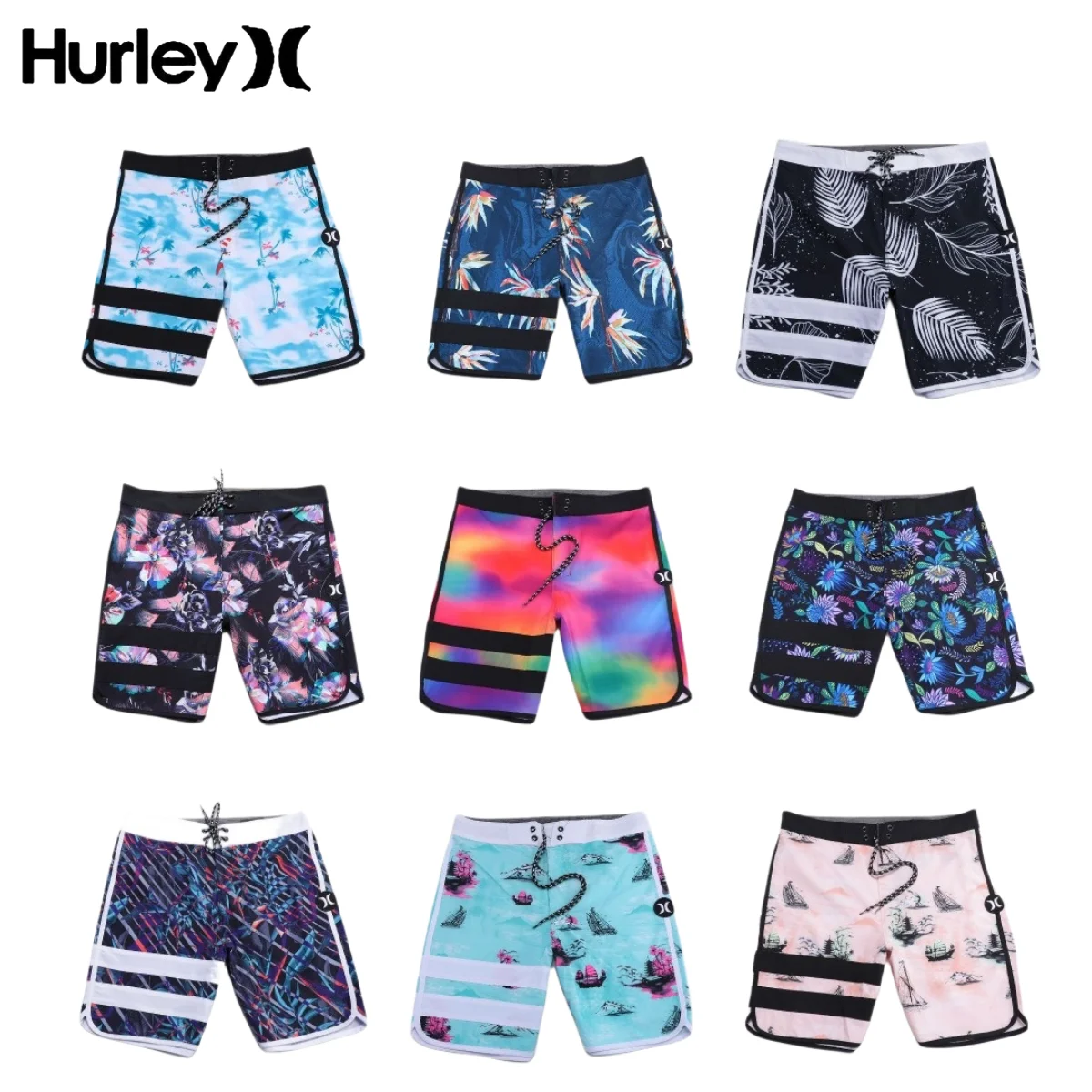 Рисунок 2 - Шорты Hurley мужские большого размера с карманами