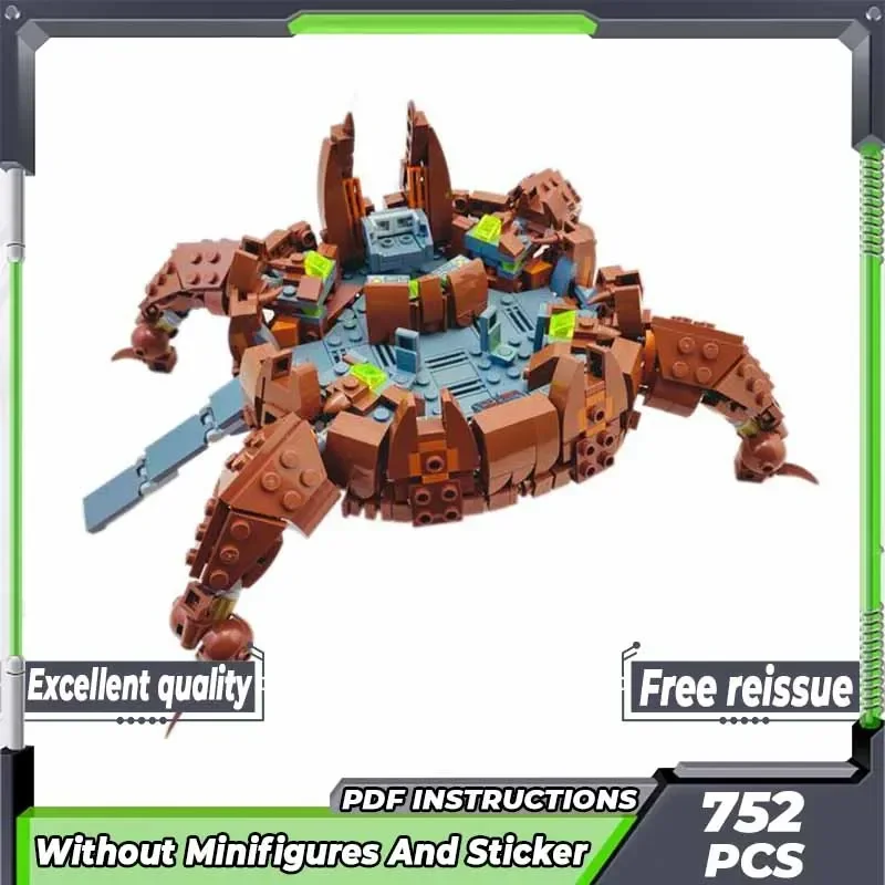 Звездная модель фильма Moc строительные кирпичи сепаратор командный центр