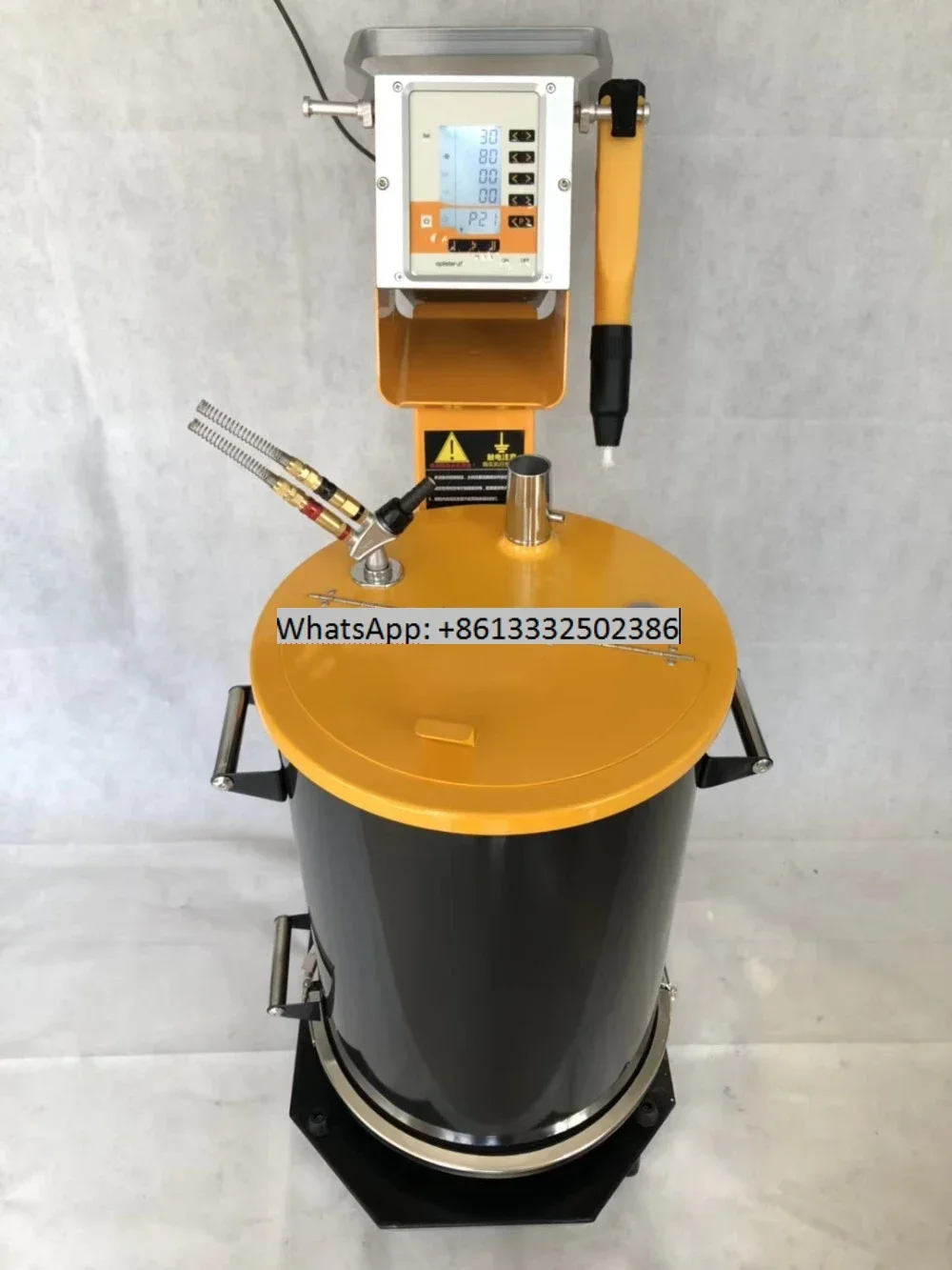 весь комплект машины для порошкового покрытия с блоком управления оптифлексом и