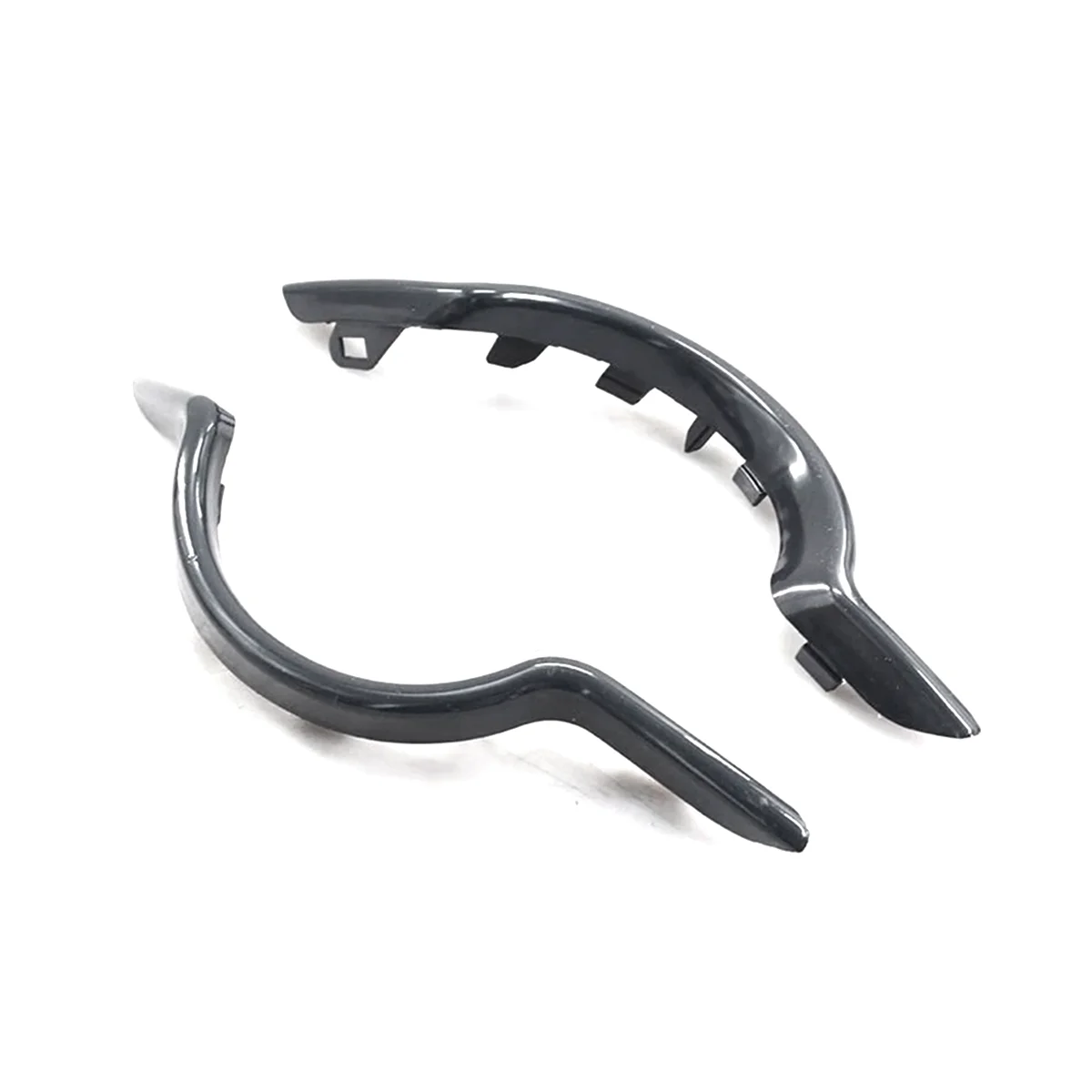 

4Pcs Front Fog Light Hoods Eyebrow Eye Wind Knife Cover Trim Fog Light Grille for Dodge Journey 2014-2020