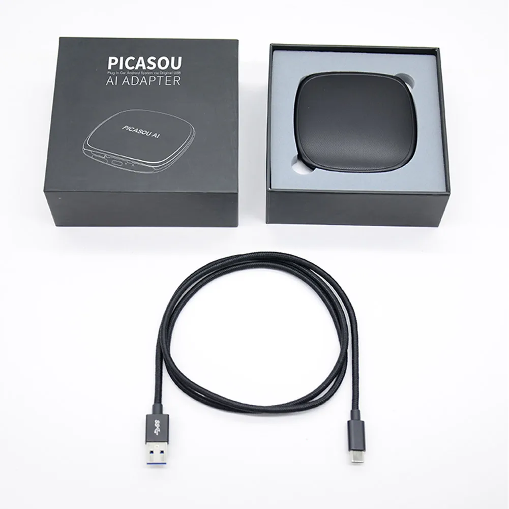 

Беспроводной адаптер CarPlay Android UX999 Pro Box Автомобильный ключ проводной к беспроводному автомобилю Play AI Box Автомобильная электроника интеллект...