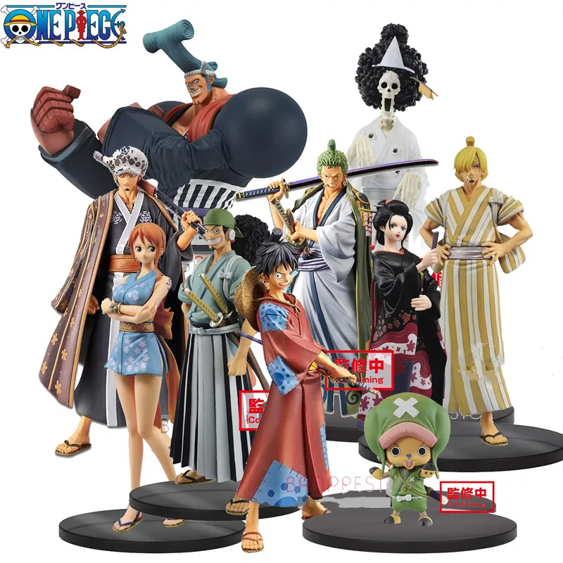 

Anime One Piece Anime Figure The Straw Hat Pirates Country of Peace Series Pvc Model Doll Action Figure Fans Birthday Present