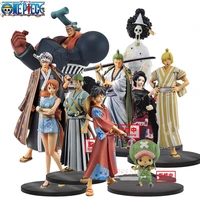 anime one piece anime figure the straw hat pirates country of peace series pvc model doll action figure fans birthday present