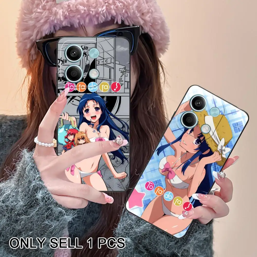 Фото Чехол для телефона Toradora Kawashima для Xiaomi Redmi Note 14 13 12 11 S Pro Plus 4G 5G, мягкий противоударный чехол из ТПУ №3