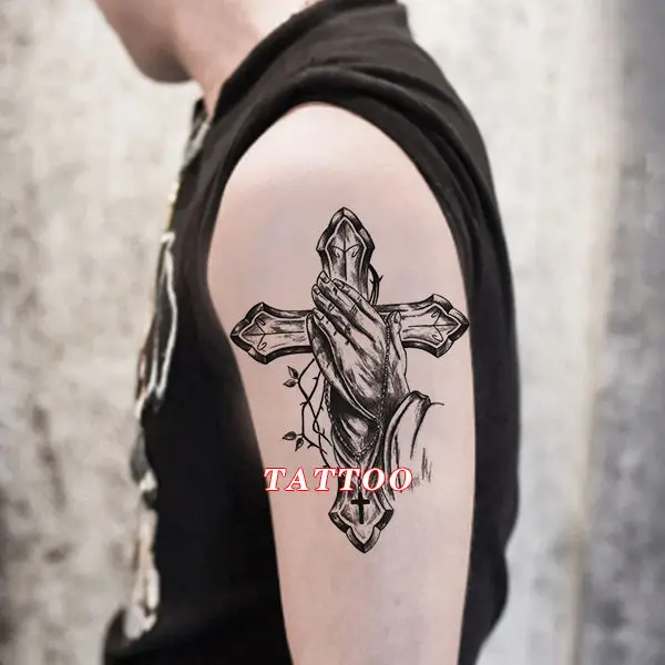 

Тату-наклейки «ангельские крылья», водостойкая имитация татуировки для женщин и мужчин, тату на руку до ключиц, временная татуировка, тату с...