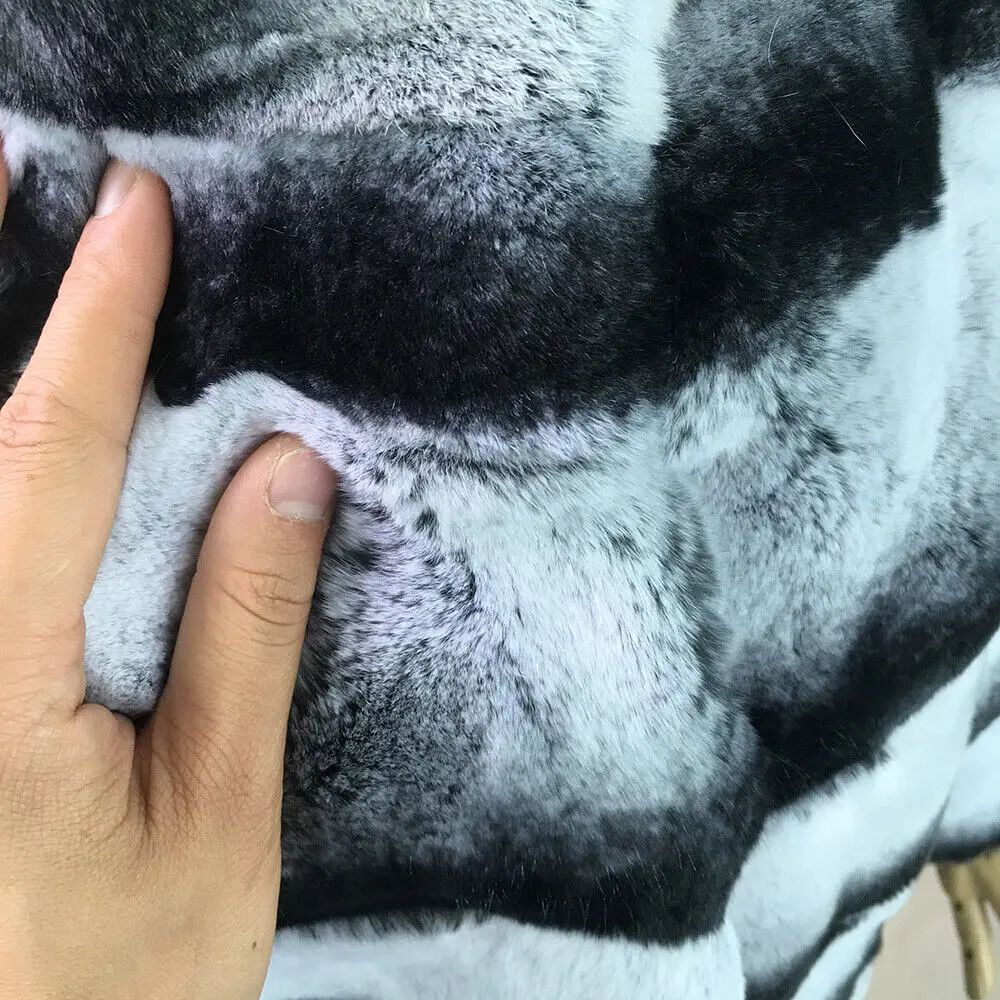 Зимнее теплое пальто из натурального меха кролика рекс женская мода толстые