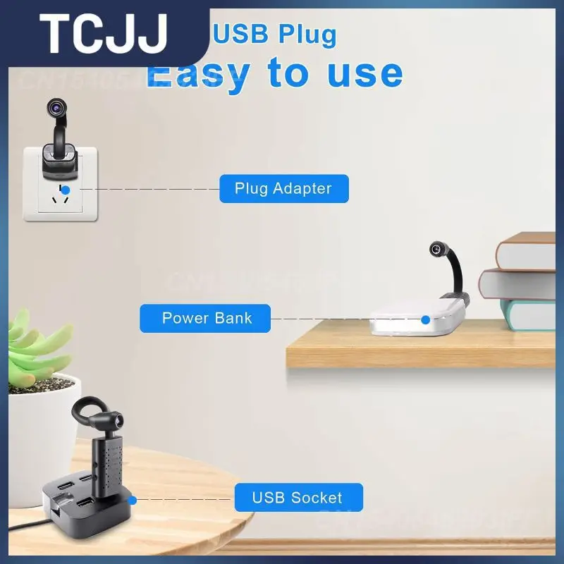

Беспроводная мини-камера видеонаблюдения с поддержкой Wi-Fi и Usb