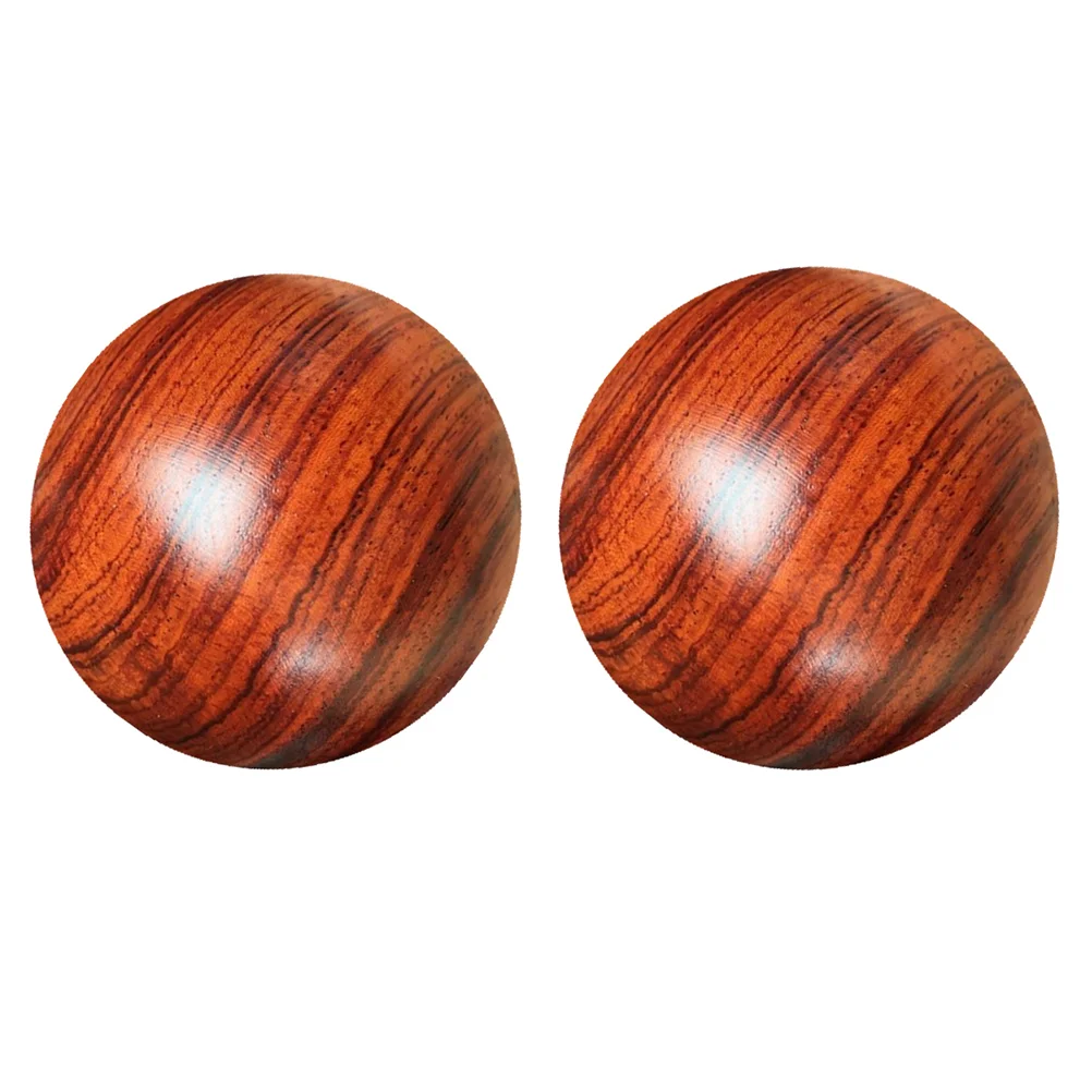 

Massage Handexercise Chinese Baoding Health Wooden Stress Handballs Formassagers Relieve Fitness Spiritual Meditation Training
