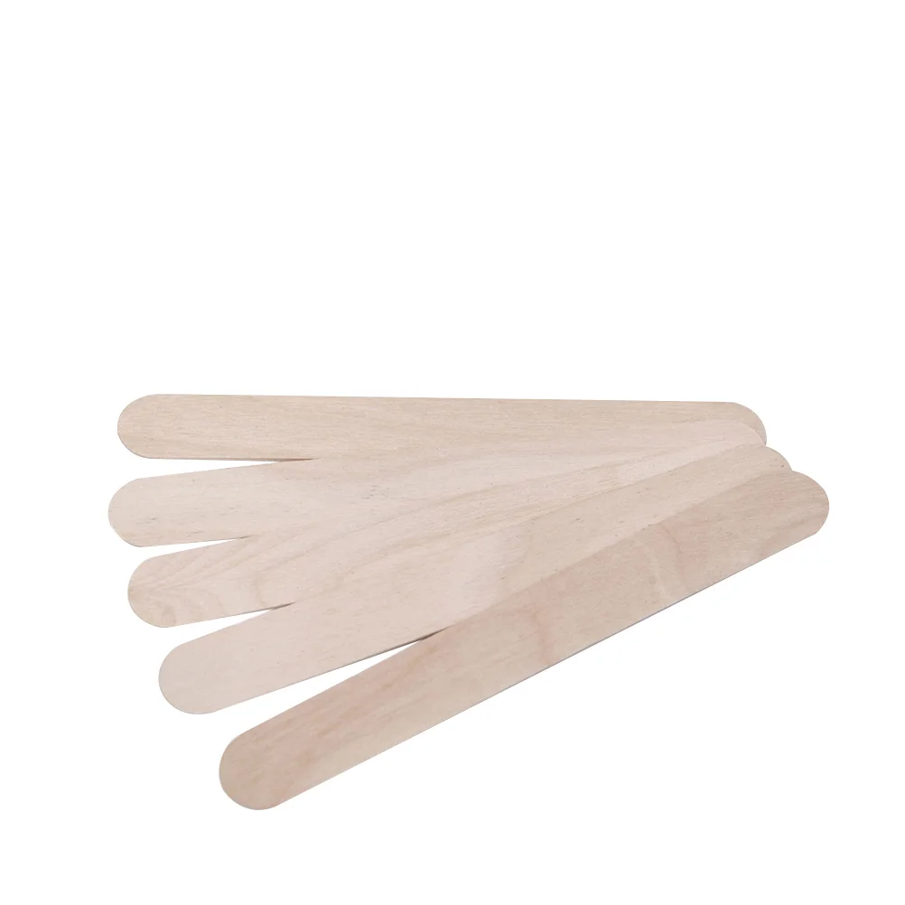 

100pcs Disposable Waxing Spatulas Wax Stick Wooden Tongue Depressor