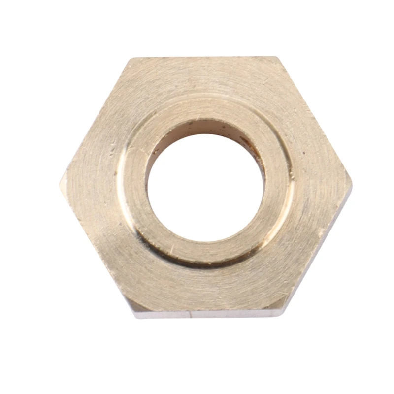 4 шт. 17 мм латунный адаптер ступицы колеса с шестигранным хвостовиком комбайнер