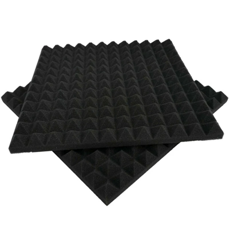 

30 Pcs Acoustic Panels Foam Board Studio Sound-Absorbing Firewall Wedge Tiles Helps Reduce Echo And Unnecessary Noise