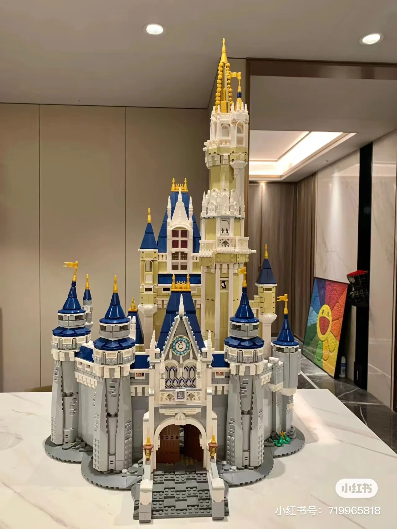 

Compatible 71040 16008 4080PCS Princess Castle Modular Building Blocks Bricks Educational Toys For Kids Christmas Birthday Gifts