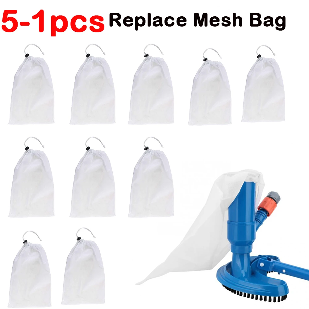 

Мешки для очистки бассейна 1 шт., всасывающая мелкая сетка для бассейна, пластиковый мешок из ОПП, сетчатые фильтры, корзины, мешок для носков