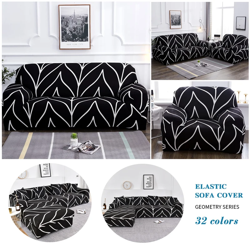 Elastic Sofa Cover Segmented Corner L-Shaped Chair Cover