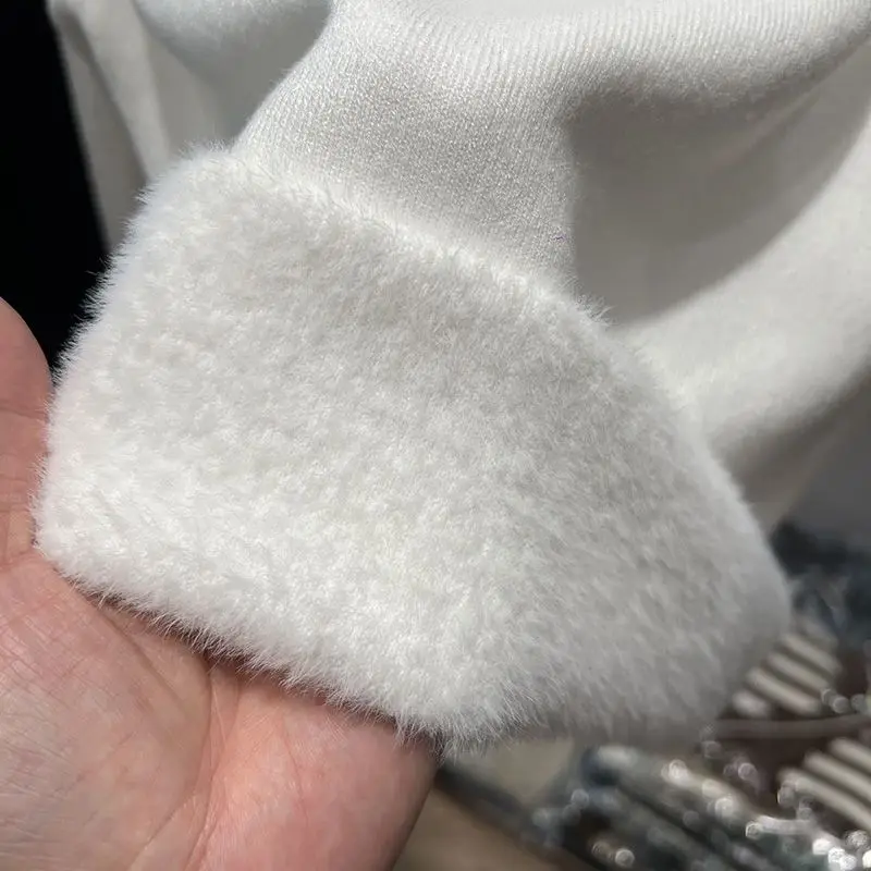 Winter Thermal Underwear for Women Fleece Lined Base Layer Top Long John Thermo T-Shirt Thermal Undershirt Bottoming Shirt