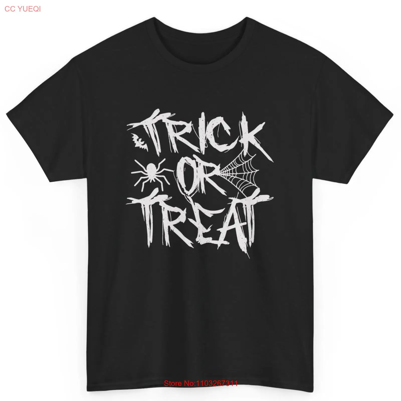 Хлопковая футболка унисекс для Хэллоуина