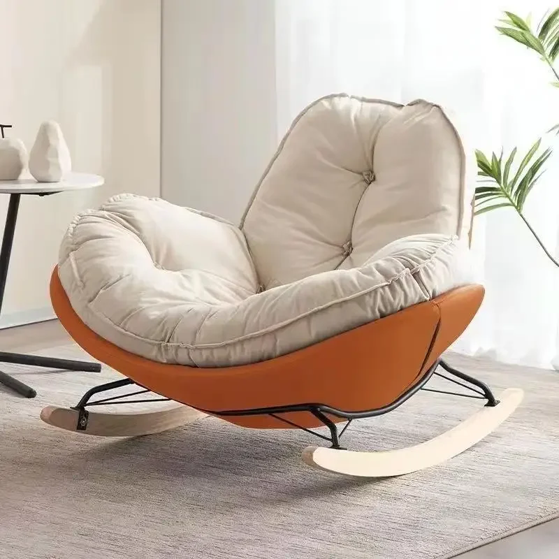 

Footrest Elastic Chairs Modern Bedroom Recliner Rocking Chair Luxury Comfortable Muebles De La Sala Sectional Room Furniture