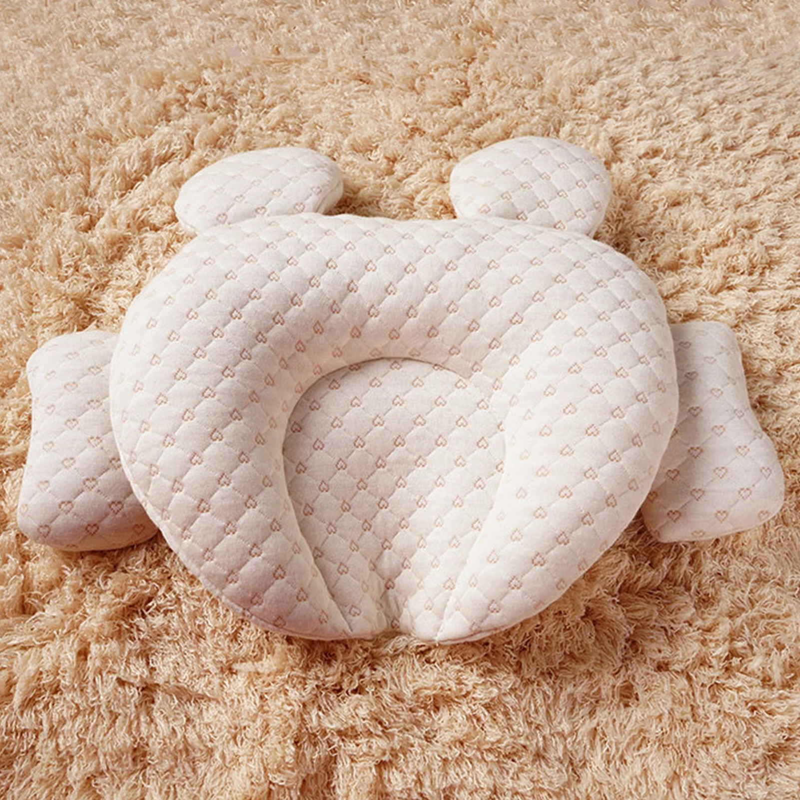 

Newborn Four Seasons U-Shaped Pillow 0-1 Years Old Baby Color Cotton Baby Pillow Latex Baby Pillow Baby Head Shaping Pillow