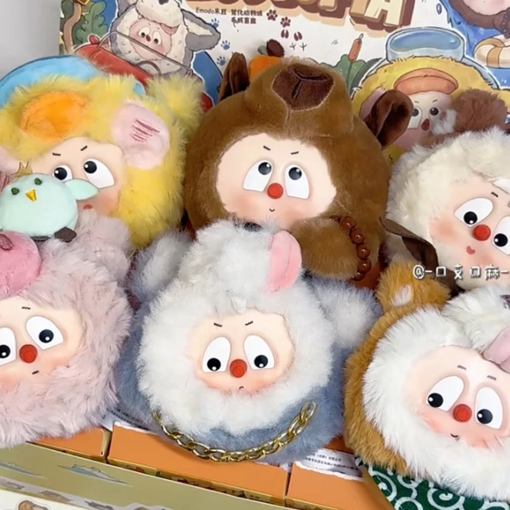 Emodo Fuzzy Topia слепая коробка милая фигурка Mystery Box аниме фигурки сумка-сюрприз персонаж мультфильма подарки коллекция модель (art.: 3920d2fb40660) - 3920d2fb40660