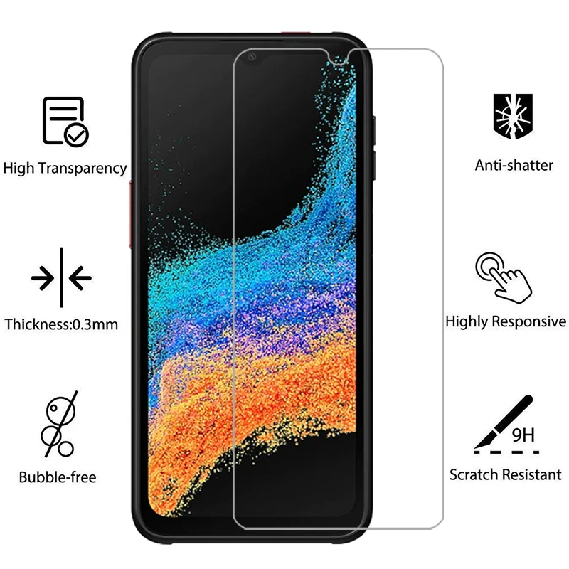 Защитная пленка для экрана samsung galaxy xcover6 pro защитное закаленное стекло на xcover x