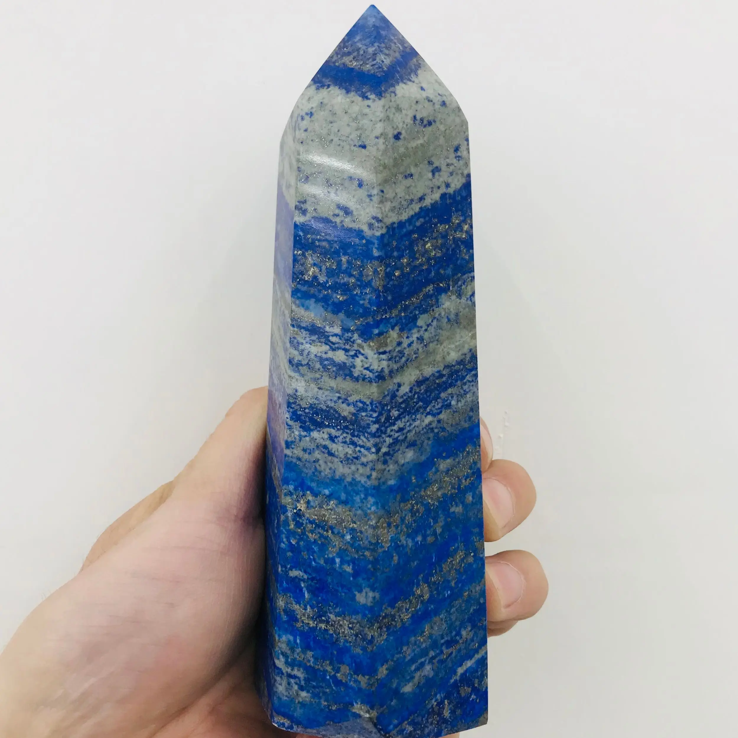 

NATURAL LAZURITE STONE CRYSTAL ENERGY HOME DECOR GIFT TO IMPROVE FEMALE SENSES