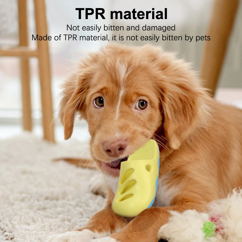 1 пара забавных пещерных туфель в форме игрушки для ванны собак устойчивые к