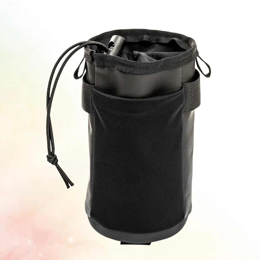 

Bike Front Mountain Handlebar Drink Cup Holder Head Water Bottle Pouch Rack Carrier Bikepacking