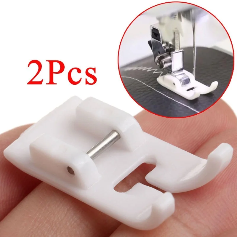 

2Pcs Sewing Machine Presser Foot Snap on Foot for Brother Singer Janome Elna Kenmore GL Sewing Accessory