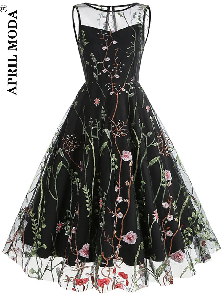 

Женское коктейльное платье с круглым вырезом и коротким рукавом