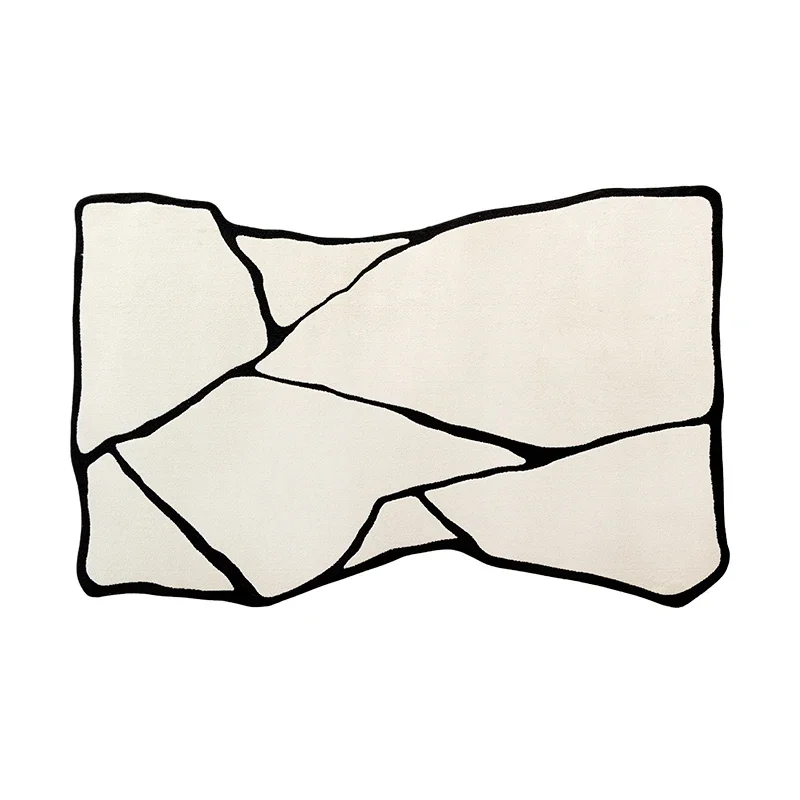 

Ковер Tapis черный белый