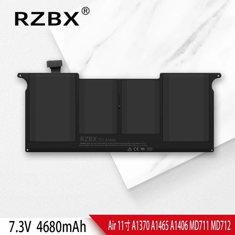 

Аккумулятор RZBX A1406 для ноутбука Apple MacBook Air 11 дюймов A1370 2011 A1465 2012 MC965 MC968LL/A MC969LL/A BH302LL/A MD223 MD224