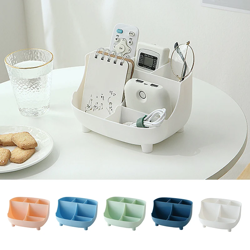 

Creative Desktop Organizer Pen Holder Multifunctional Desk Makeups Storage Box