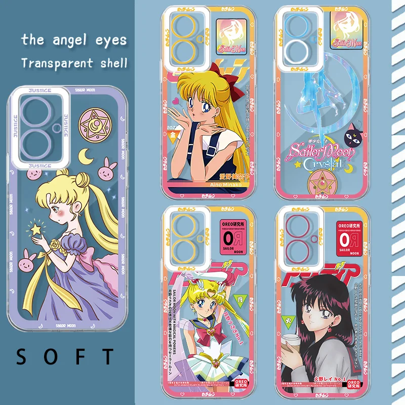 S-моряки Луны ангельские глазки фотоэлемент для Realme C 67 65 63 55 53 35 33 31 30 25 21 20 15 8i 9i Narzo