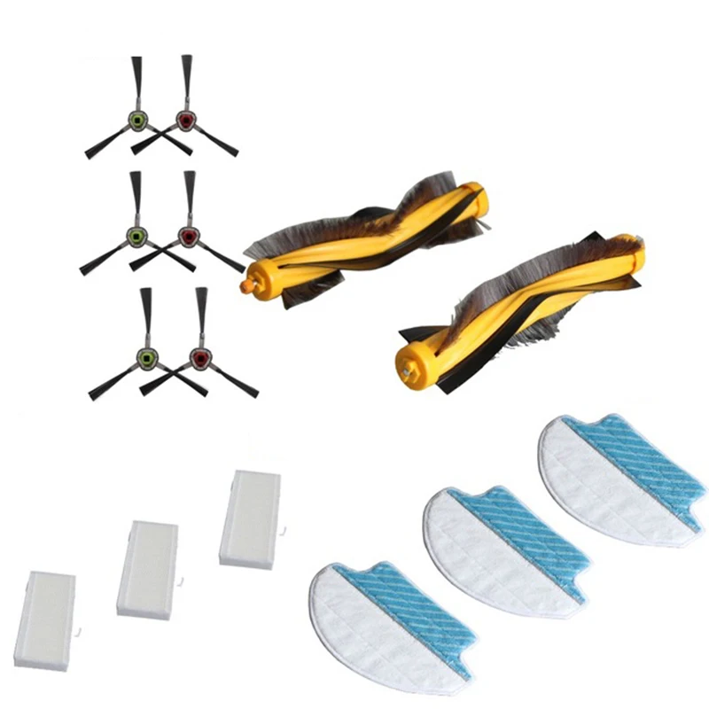 

Ткань для швабры + щетки + фильтр Для Ecovacs Deebot R95 R96 R97 DR95-KTA пылесоса