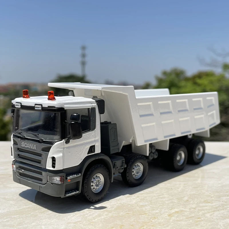 

Diecast 1:50 Scale Scania P380 Dump Truck Alloy Car Model Collection Souvenir Display Vehicle Toys Gift