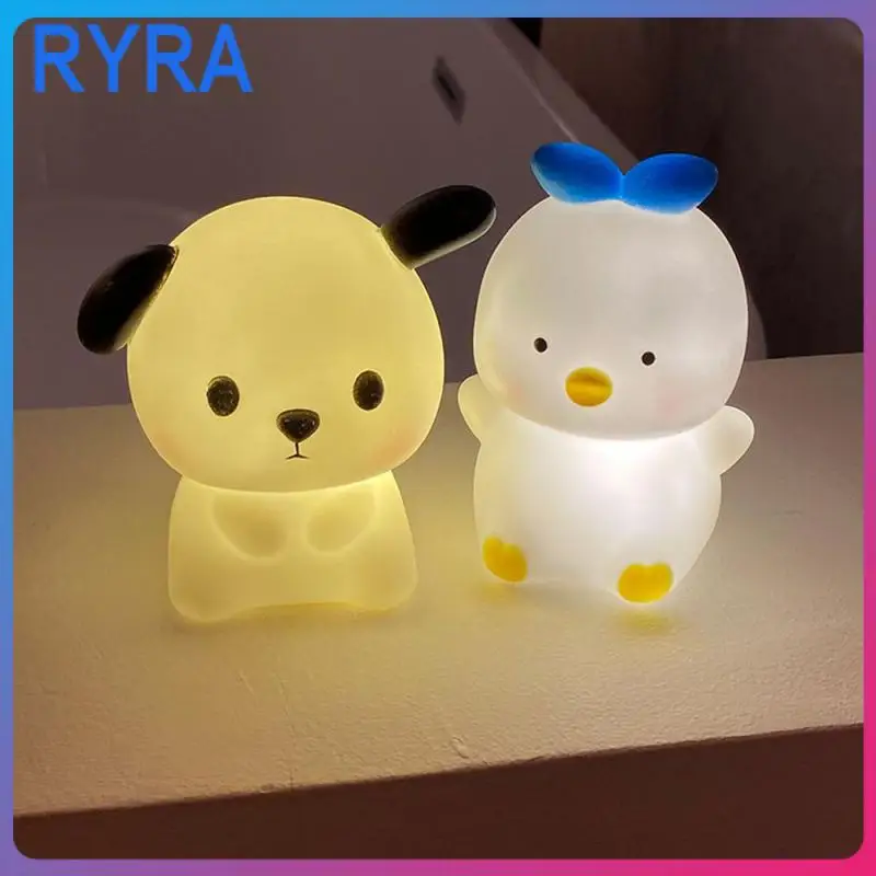 

Wear-resistant Led Ambient Light Resistant To Falling Environmentally Bedside Lamp Suitable For Daily Cartoon Night Light