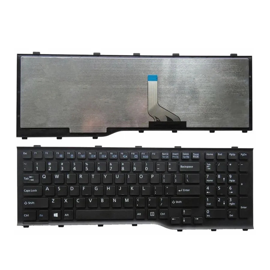 Новая американская русская клавиатура для Fujitsu Lifebook AH532 A532 N532 NH532 MP-11L63SU-D85 CP 569151 -01