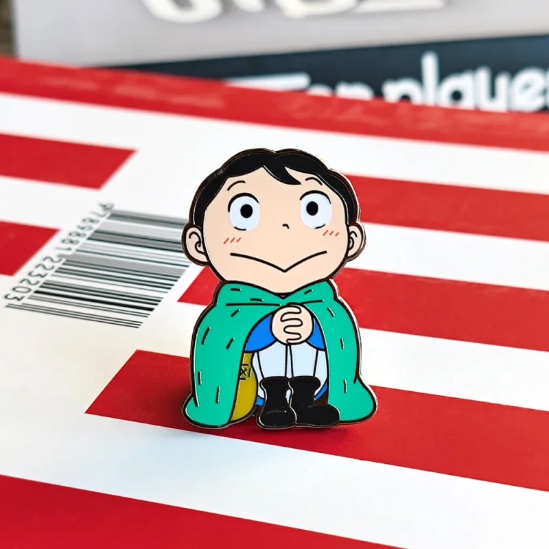 

Disney King Ranked Golden M Badge Cute Poji Brooch Cartoon Anime OrnamentpinOriginal Design Couple Collar Pin